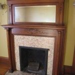Beautiful fireplace and mantel